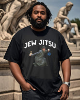 Plus Size Men's Jewish Jujitsu Tee